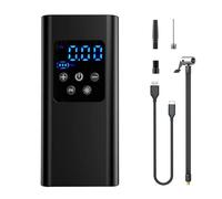 Gonfleur de pneu portable pour voiture, Gonfleur de pneu de voiture | Pompe de compresseur d'air intelligente,Gonfleur de pneu puissant avec affichage numérique précis, pompe d'ar