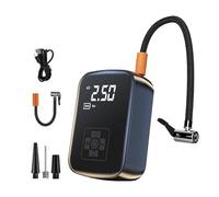 Gonfleur de pneu portable sans fil, pompe à air rapide pour pneus de voiture avec écran numérique | Pompe de gonflage à entraînement direct, pompe à compresseur d'air portable pour