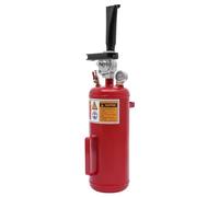 Gonfleur de pneus 8 l - 16 x 50 cm - Booster de pression maximale - 1 Mpa - Gonfleur de pneus - Appareil de dégonflage, dispositif de dégonflage, rouge