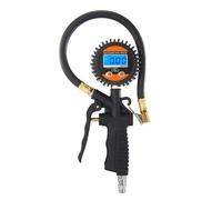 Gonfleur de pneus | avec manomètre numérique pour gonflage et dégonflage | Pompe à air pour pneus - pour voiture, moto, vélo, ballon, moto