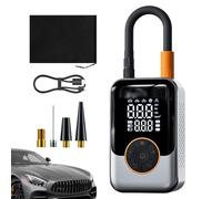 Gonfleur De Pneus | Compresseur d'air Électrique Portatif avec Écran LCD,Accessoire Haute Pression Batterie Externe pour Véhicule et Voyage