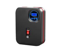 Gonfleur de pneus Pompe À Air De Voiture 120 W, Compresseur Numérique sans Fil/Filaire, Gonfleur Automatique Portable for Pneus Moto, 150 Psi Pompe à air Double Usage(Digital Wired)