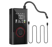 Gonfleur de Pneus Portable - 10 Bar Compresseur Électrique Gonflage Rapide - 5 Modes Affichage Numérique Gonfleur Portable Rapide - Pour Auto Camion Camping-Car Vélo Pneus Intérieur