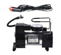 Gonfleur De Pneus Portable - Alimenté Par 12 V Avec Manomètre | Compresseur D'air Portable Pour Pneus De Voiture | Pour Ballons De Vélo, Flotteurs De Piscine, Voyage En Plein Air, Camping, Voyage S