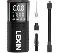 Gonfleur de pneus sans fil pour voiture, gonflage rapide 150 PSI, batterie 4000 mAh, LEXIN P4