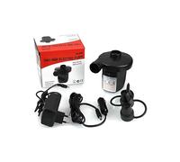 Gonfleur/dégonfleur électrique Ecent avec 3 embouts DC12V/AC 220V pour matelas pneumatiques, camping, lits, etc.