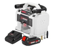 Gonfleur - dégonfleur sans fil 20V avec batterie 2Ah - X-Performer