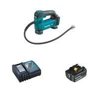 Gonfleur DMP180Z + 1 batterie BL1850B 18V 5 Ah + 1 chargeur rapide DC18RC MAKITA