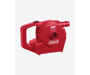Gonfleur électrique Coleman Rechargeable 12V 230V QuickPump EU rouge