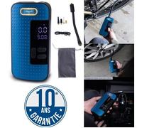 gonfleur electrique compresseur a air portatif sans fil 10,3 bars 150 psi convient pour velo voiture moto sport -AC10/8V - SCHEPPACH