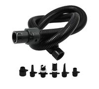 Gonfleur électrique gonflable - Gonfleur portable de pneus à main | Kit de tuyau d'air de tube gonflable | Batterie rechargeable pour palettes gonflables | Tube de gonflage portable en PVC