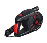 Gonfleur électrique PowerGrip™ branchement prise secteur, Noir/Rouge