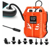Gonfleur Électrique SUP 22 PSI, Pompe Paddle Portable 12V avec Écran LCD