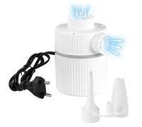 Gonfleur Matelas Gonflable et Dégonflage,Pompe à Vide Portable 2-en-1, 30W AC 220-240V Gonfleur Électrique avec 3 Embouts, Pompe Matelas Gonflable pour Jouets de Plage,Sachet sous Vide