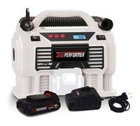 Gonfleur - Mini Compresseur - X-Performer XP2AIR20LI - sans fil 20V/12V - Pression 11 bar - Batterie 2Ah et chargeur inclus