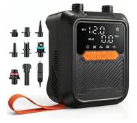 Gonfleur Paddle Électrique 20 PSI,Pompe Sup Électrique Haute Pression avec Connecteur Voiture 12V,Gonfleur Paddle Board Double