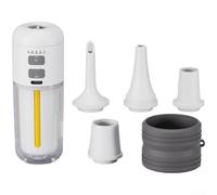 Gonfleur Portable 4.0KPA Haute Pression pour Pneus | Débit 430L/min, charge USB, idéal camping plage, léger 120g, orange