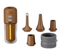 Gonfleur Portable 4.0KPA Haute Pression pour Pneus | Débit 430L/min, charge USB, idéal camping plage, léger 120g, orange