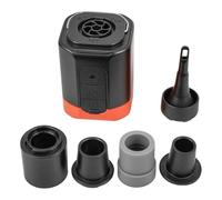 Gonfleur portable compact USB à charge rapide pour matelas de voyage, dégonflage, piscine, accessoires d'extérieur, petites pompes à air avec lumière