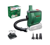 gonfleur sans fil BOSCH Easyinflate 18V-500 livré avec 3 buses à air, tuyau 50 cm, sac textile sans batterie ni chargeur 0603947200
