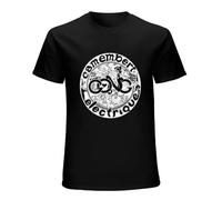 Gong Camembert Electrique T-Shirt Mens Black Tees Unisex Shirt Black XL