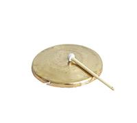 Gong chinois en cuivre authentique avec maillet et cordon, instrument de percussion de 30 cm pour tambour, idéal pour les amateurs de musique et les interprètes professionnels, qualité sonore