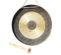 Gong Chinois, Son Apaisant, Sélectionné À La Main For La Guérison Par Le Son, La Méditation, Le Yoga, Gong Chinois Avec Traditionnel, Comprend Un Maillet De Gong Et Une Corde De Suspension(22inch)