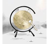 Gong de bureau Instruments de percussion Décor zen Gong de table 15 cm Gong à vent Convient for la décoration extérieure de jardin, de maison ou de jardin(1,40cm)