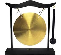 Gong Feng Shui en Laiton - Art Zen pour la Fortune + Bracelet Ficelle Rouge Offerte