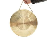 gong, Gong 23 cm Instrument en laiton fait main avec baguette de percussion style chinois Convient for les performances jeu mini gong(23cm)