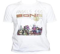 Gong Psychedelic Progressive Rock Music Band T Shirt Unisex Graphic Top White XXL