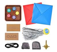 Gonggi Jack Stone Pebbles Set, Gonggi Korean Game, Jeu Traditionnel Coréen Set, Jebi Chagi, Biseokchigi, Paeng-Y, Ddakji, Gonggi Jack Stone, Jeu Folklorique Coréen, Family Travel Games
