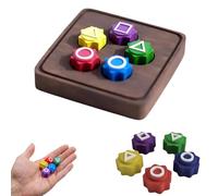 Gonggi Jeu coréen Attraper des Pierres, Jeu de Pierre Gonggi Set Jeu Folklorique de calmar Gong équipé d'une Base, Gi Game Collection de Jeux Gonggi coréen(1 Set)