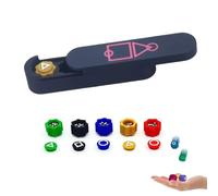 Gonggi Jeu coréen Traditionnel, Gonggi Jack Stone Pebbles Set, Gonggi Korean Game, Jeu Traditionnel Coréen Set, comme Jebi Chagi, Gong-gi et DDAKJI Squid Jack pour Enfants, activité familiale (F)