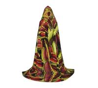 Gongjuy Costumes de cosplay de plantes carnivores pour enfants, sorcières et vampires, capes à capuche pour les festivals d'enfants