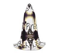 Gongjuy Tour Eiffel Love Paris Cosplay Costumes pour enfants Sorcières et vampires, capes à capuche pour les festivals des enfants