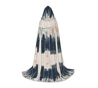 Gongjuy Wilderness Fox Art Cosplay Costumes pour enfants sorcières et vampires, capes à capuche pour les festivals d'enfants