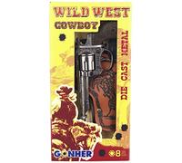 Gonher - 201/0 - Single Revolver - Wild West - 8-Coup - Noir