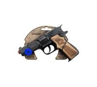 GONHER - 31256 - JEU DE PLEIN AIR - REVOLVER POLICE - 8 COUPS