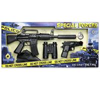 GONHER - 4466 - Jeu De Tir - Set Police - Fusil + Pistolet - Special Force