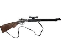 Gonher - Fusil 8 tirs Canon en Plastique, Couleur Argent, sans Taille (104/0)