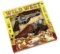 Gonher Pistolet A1302723 – Coffret Wild Western en métal