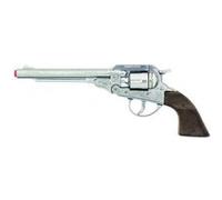 Gonher Toy revolver cowboy 8 écossais 27,5 cm argent Argent G