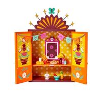 Goniome Day of the Dead Ofrenda Wooden Box Set, Wooden Day of The Dead Box Decoration,mini ofrenda dia de muertos,mini ofrenda box,Halloween Decoration Gift Ornament.