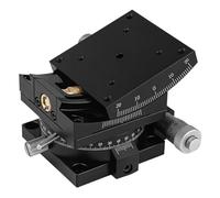 Goniomètre de précision, plate-forme de mesure d'angle avec règle d'échelle, glissière d'arc rotative, réglage de l'inclinaison ± 15°, capacité de charge 29,4 N pour équipement optique