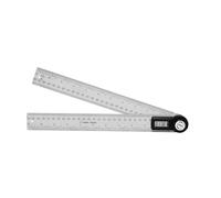 Goniomètre numérique et règle en acier inoxydable 300x300 mm Limit LIMIT AFA300