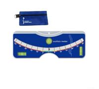 Goniomètre Scoliose Règle 16.8cm Précision 30°(Blue)