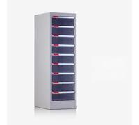GONMDOPY Classeur Mobile - Étagère À Dossiers, Boîte de Rangement Pour Documents, Classeur À Tiroirs 9/18, Boîte de Rangement Pour Fournitures de Bureau, Capacité/B