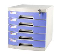 GONMDOPY Classeur Mobile - Étagère À Dossiers, Meuble de Rangement de Bureau, Armoire D'Archivage À 6/7 Tiroirs Avec Serrure, Capacité Pour Dossiers A4/6-Layers