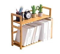 GONMDOPY Étagère, Bibliothèque de Bureau, Bibliothèque Étudiante Avec Petit Rangement